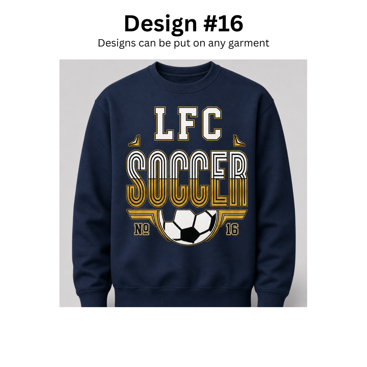 Livingston Futbol Club spirit gear design