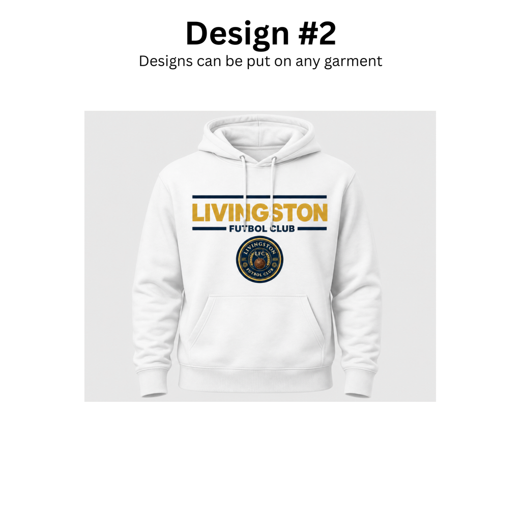 Livingston Futbol Club spirit gear design