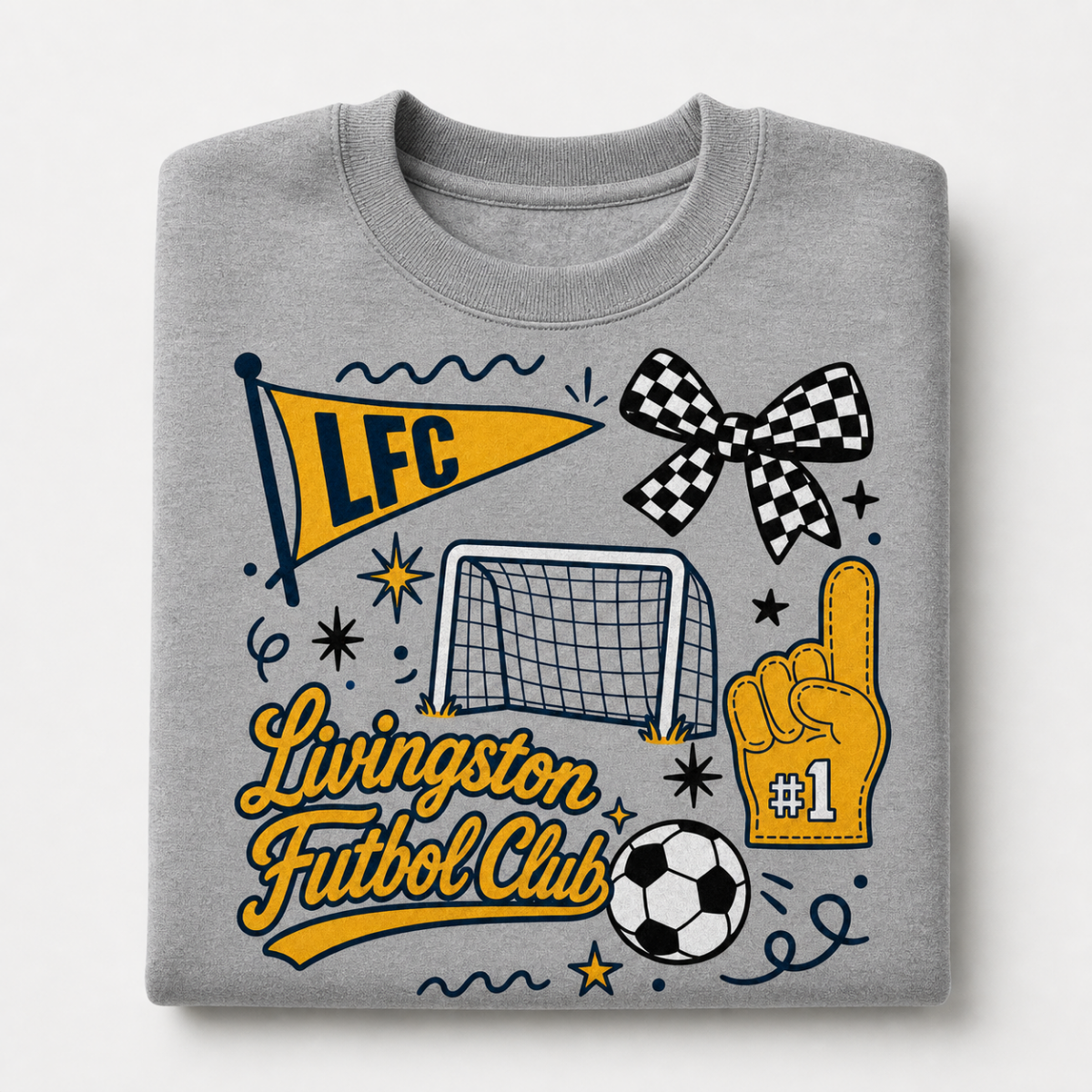 Livingston Futbol Club spirit gear design 5