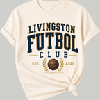 Livingston Futbol Club spirit gear design 3