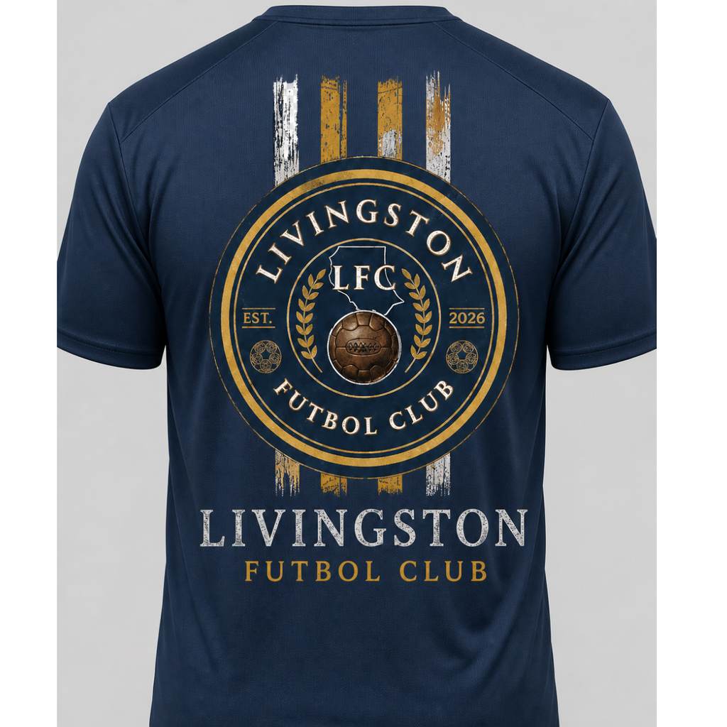 Livingston Futbol Club spirit gear design 16