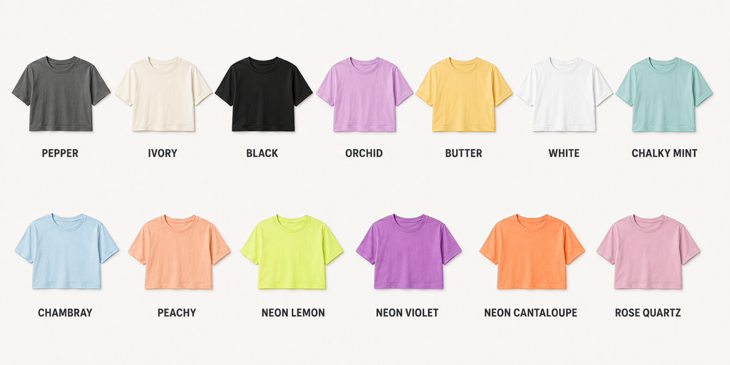 Comfort Colors Cropped Tee