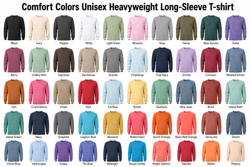 Comfort Colors Unisex Heavyweight Long Sleeve T-Shirt