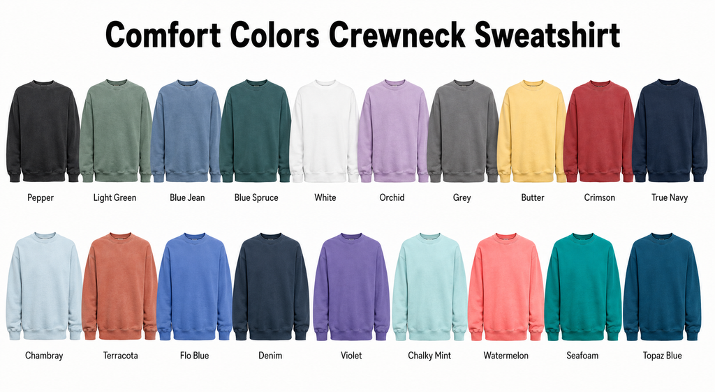 Comfort Colors Unisex Crewneck Sweatshirt