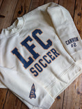 LFC Oversized Fleece Mock-Neck Crew Sweatshirt
